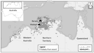 kakadu plum map